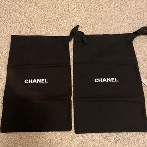Chanel shoe dust bags